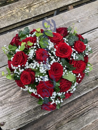 Herz-Schwamm mit Rosen – Bild 3