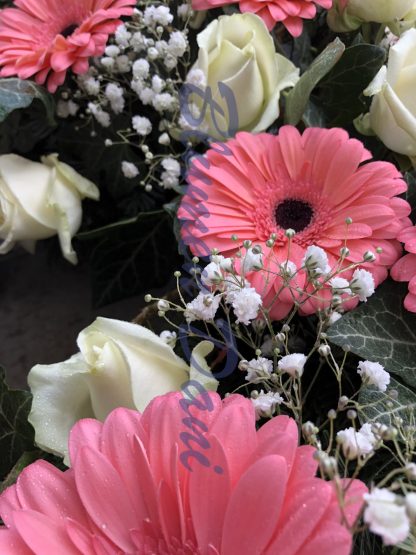 Gerbera-Rosen Kranz voll – Bild 13